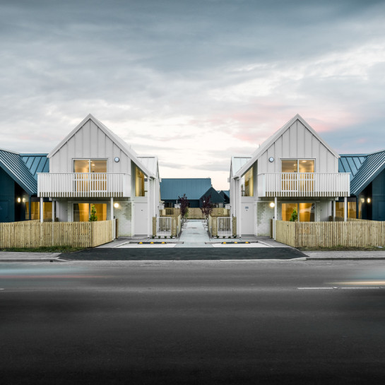 High and White Street completed