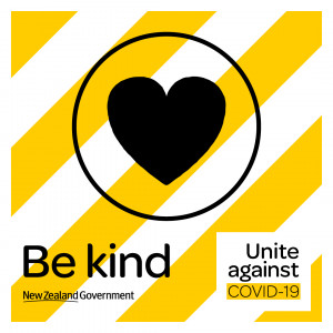 COVID 19 Be kind icon