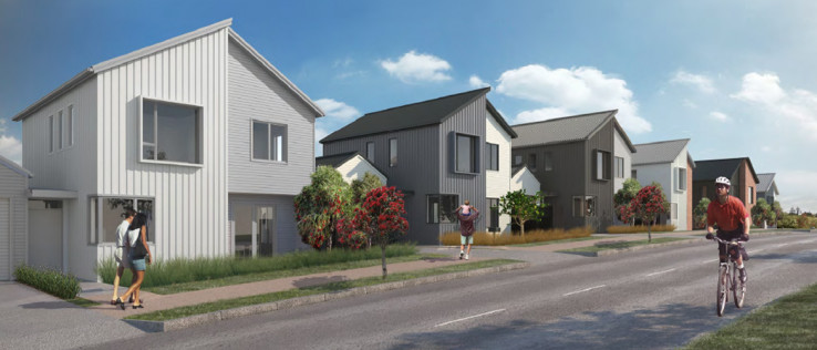Hertford Street render Render after development completed.