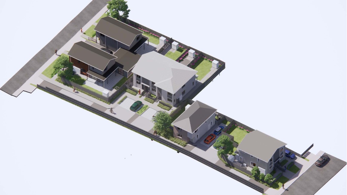 Tairere Crescent and Tatariki Street render AR106452