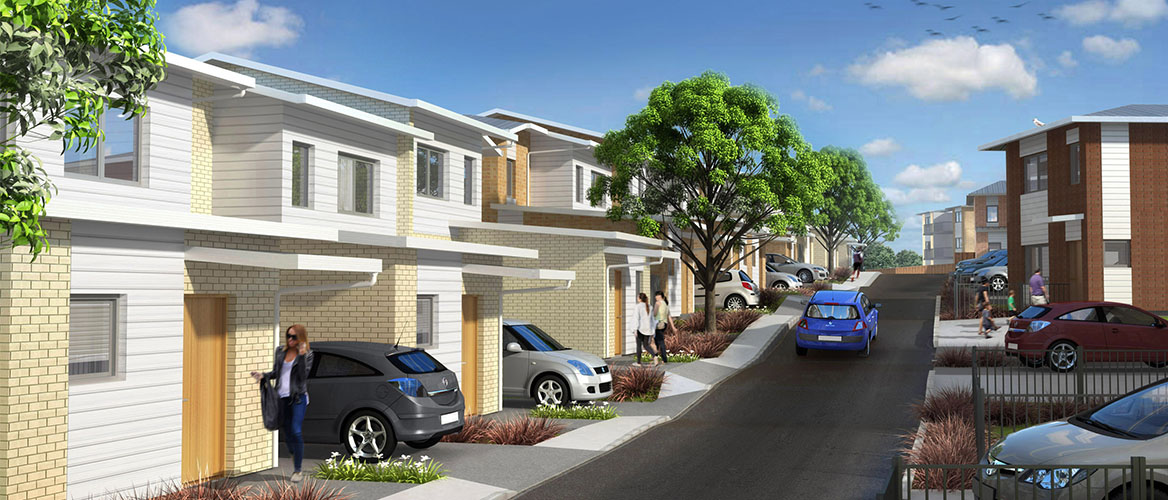 Tutuki Street Great North Road architects render