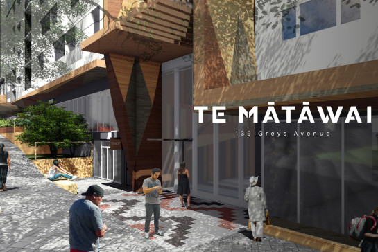 Te Matawai banner with logo