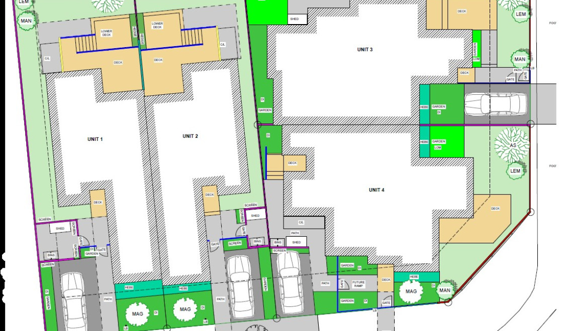 Beerescourt Road St Andrews Waikato landscape plan