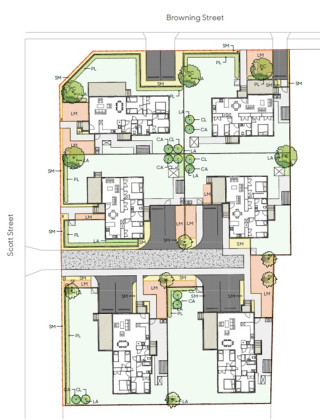 Browning St and Scott St Cambridge site plan AR109500