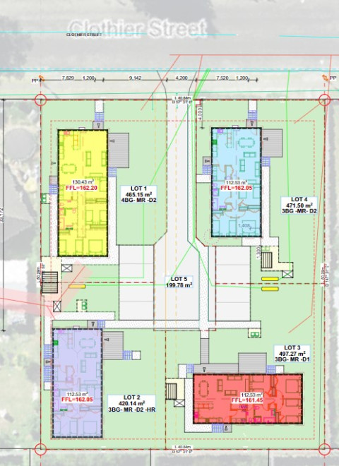 Clothier Street Putaruru site plan AR109503