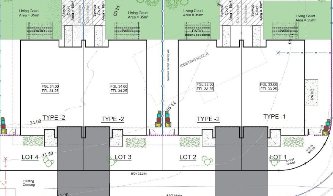 English St Hamilton site plan AA111782