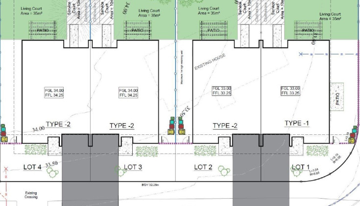 English St Hamilton site plan AA111782