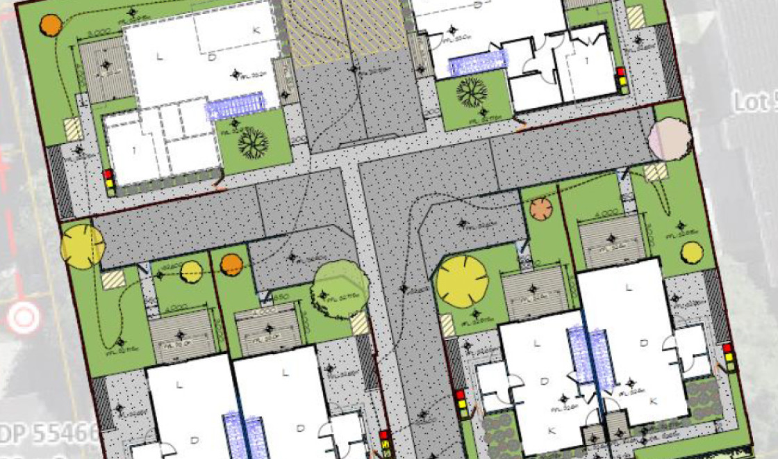 Fuchsia Avenue Hamilton site plan