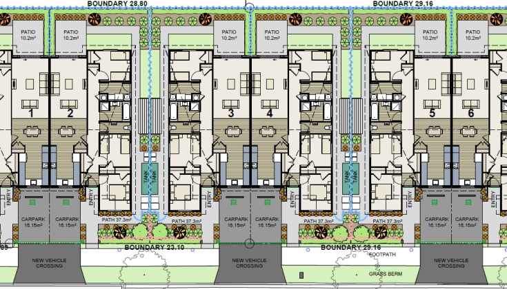 Garrick Place Hamilton site plan