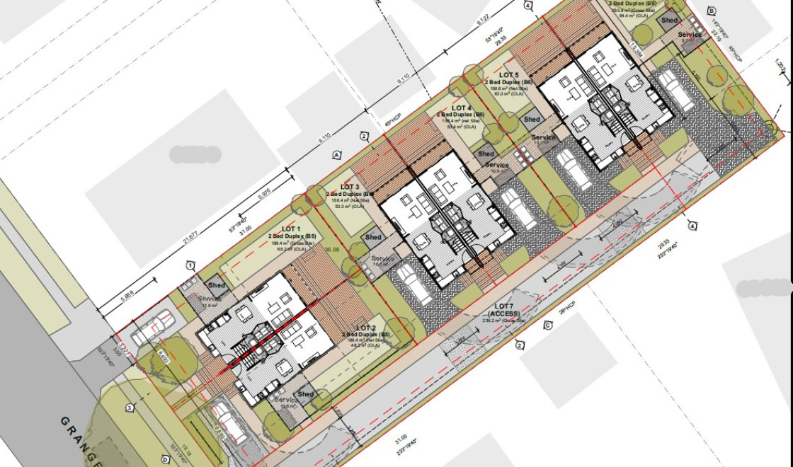 Grange Ave Hamilton site plan AR109356