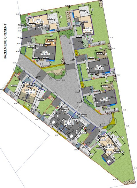 Hazelmere Crescent Te Awamutu landscaping plan AR106539