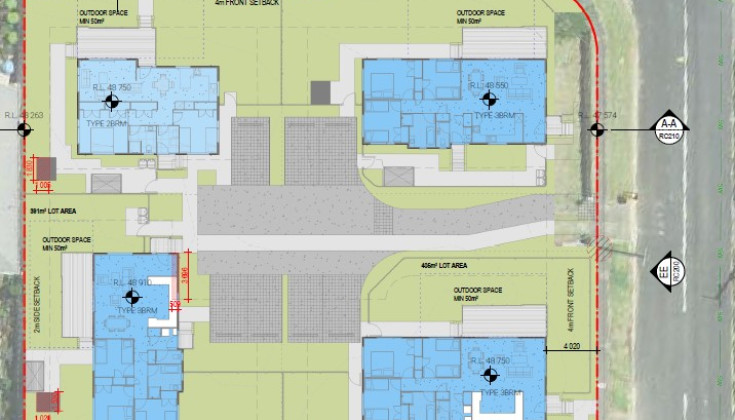 Hazelmere Crescent Te Awamutu site plan AR109498