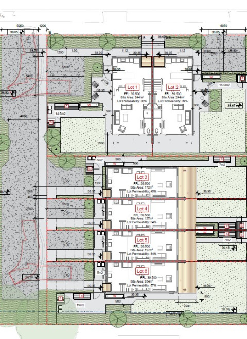 Hendon Road Hamilton site plan AR109010