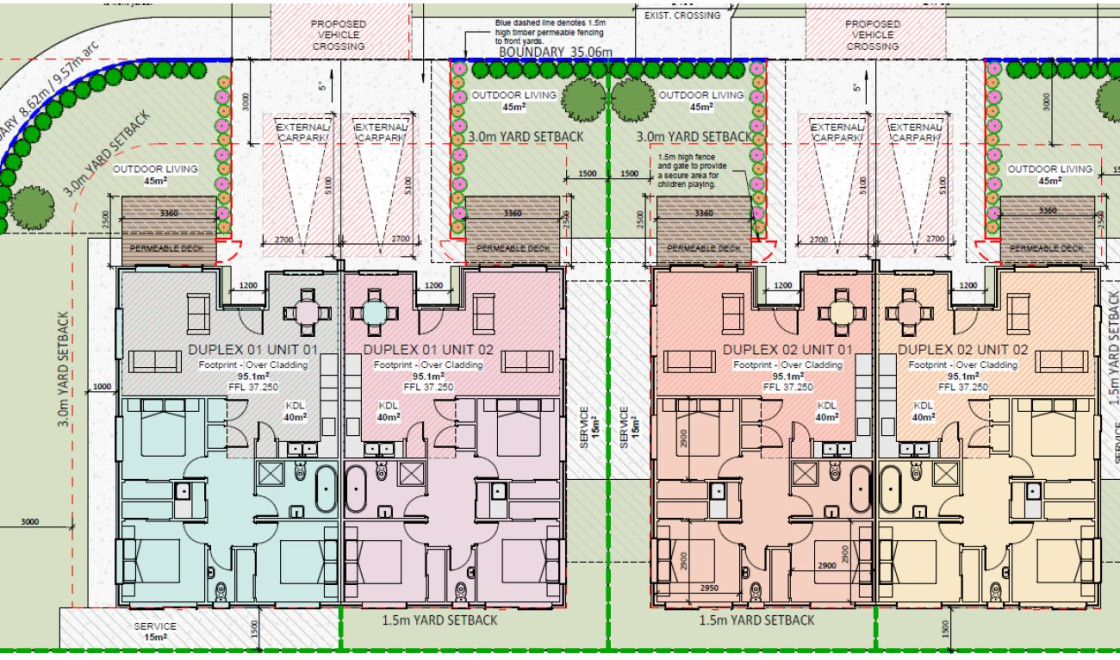 Kenney Cres site map AA111578