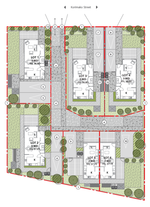 Korimako st Waikato landscape plan AR109018