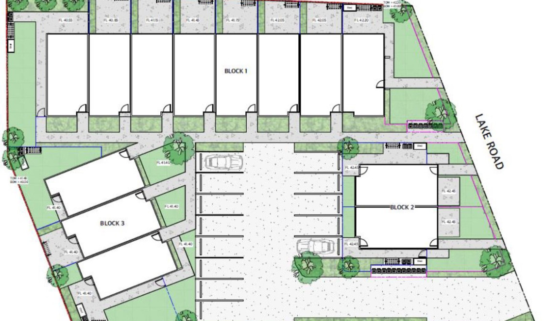 Lake Road Hamilton site plan AA110043