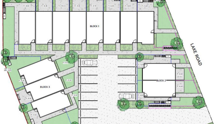 Lake Road Hamilton site plan AA110043