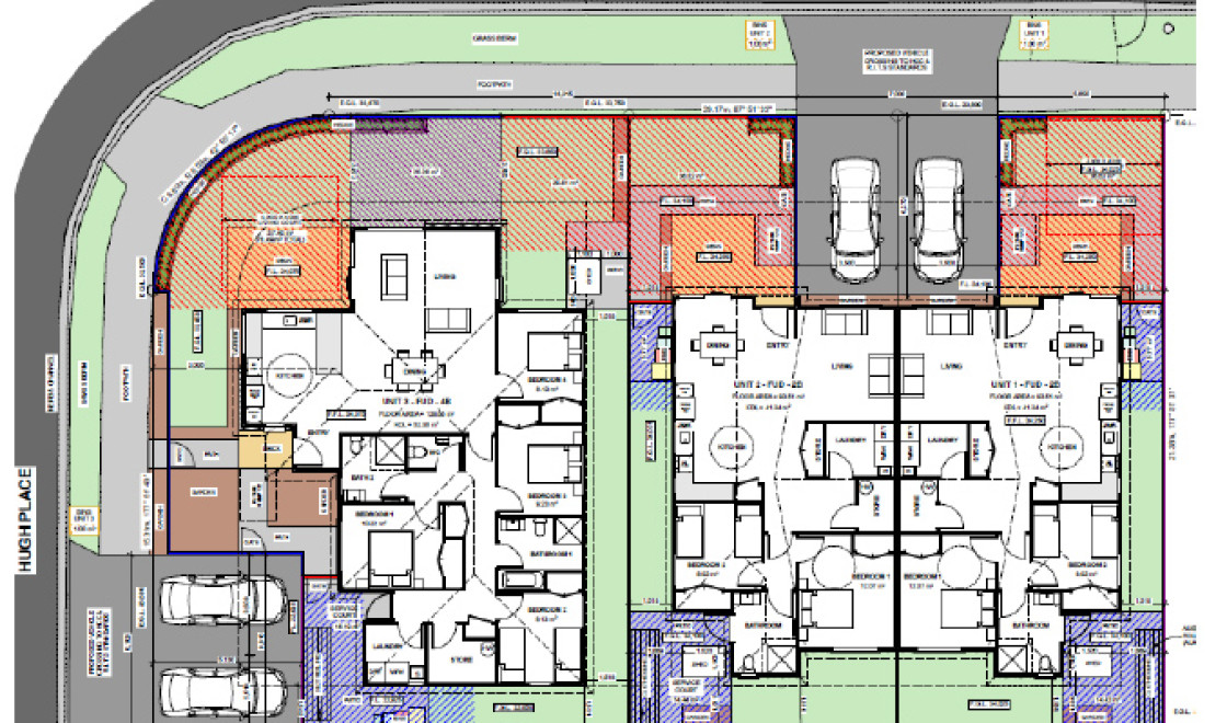 Larnach St St Andrews Hamilton site plan