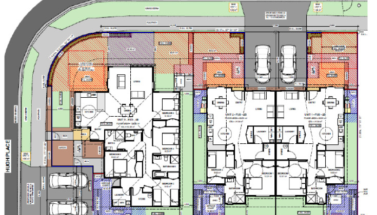 Larnach St St Andrews Hamilton site plan