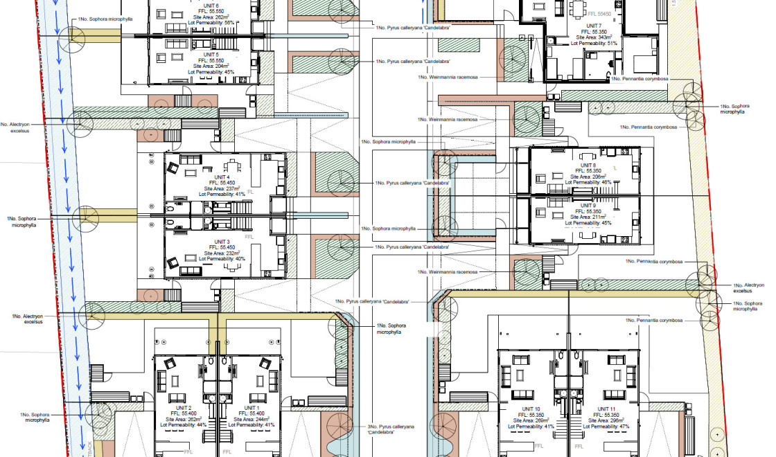 Lawerence St Waitomo landscaping plan AR109547