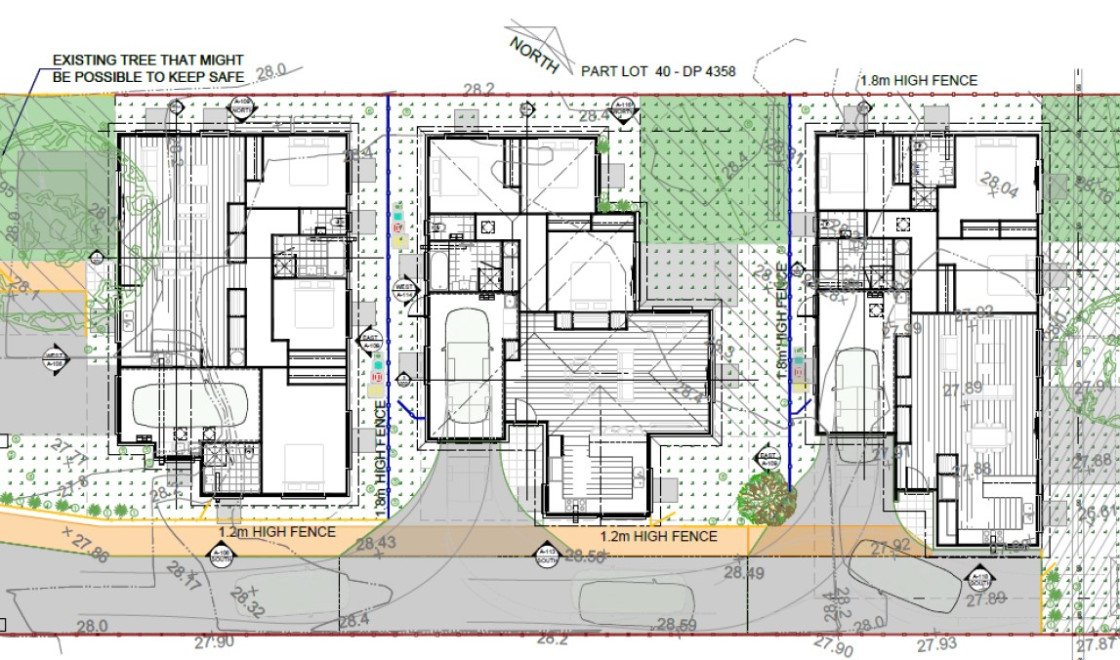 Lear St Hamilton site plan AA112258