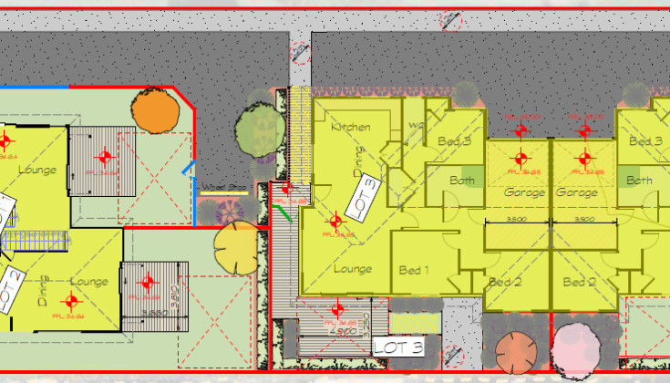 Mahana Road Hamilton site plan