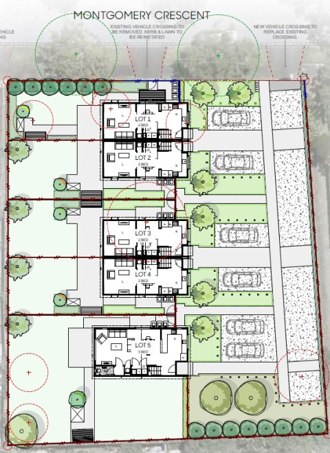 Montgomery Cres Hamilton site plan AR109034