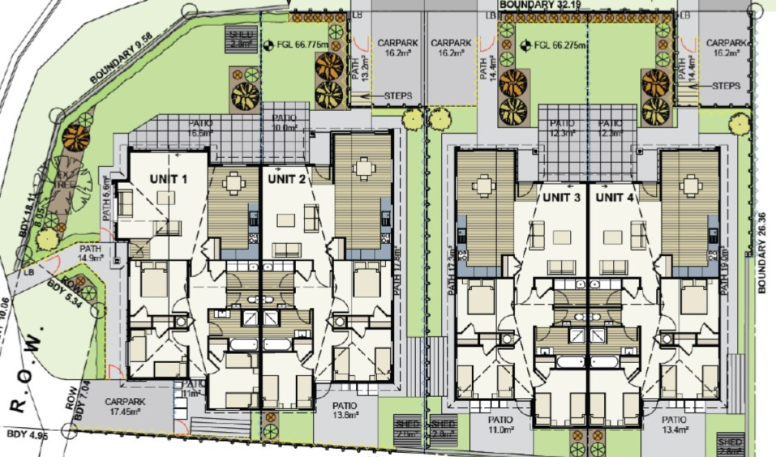 Newcastle Road Hamilton site plan A9759470