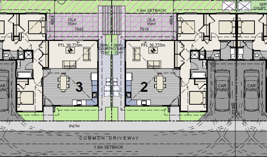 Norman Street Hamilton site plan AA113112