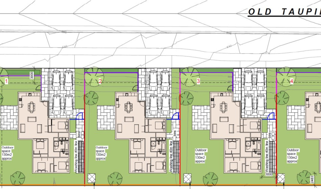 Old Taupiri Road Ngaaruawaahia site plan AA110461