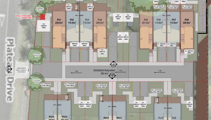 Peacocks Rd and Plateau Dr Hamilton site plan AR109037