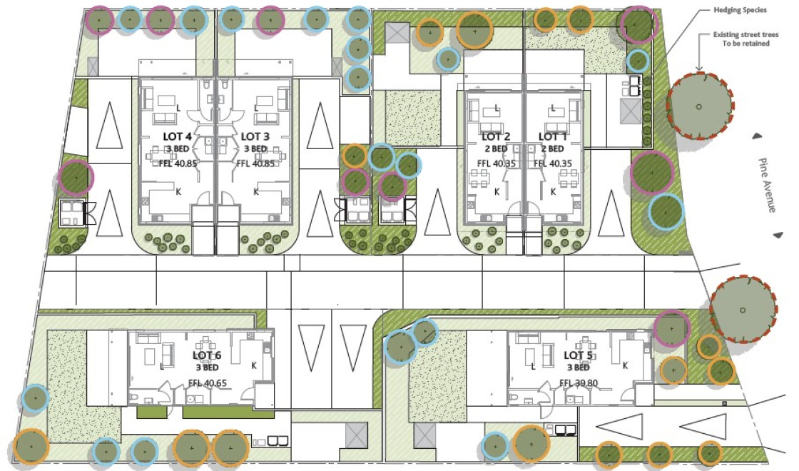 Pine Ave Hamilton site plan AR109017