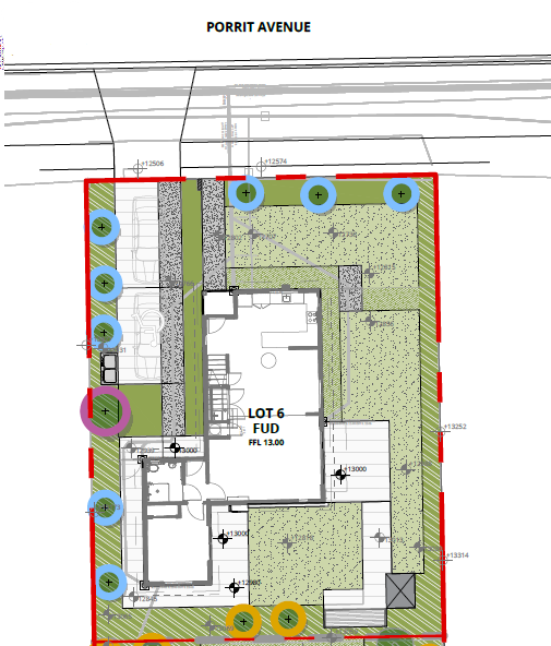 Porritt Avenue site plan