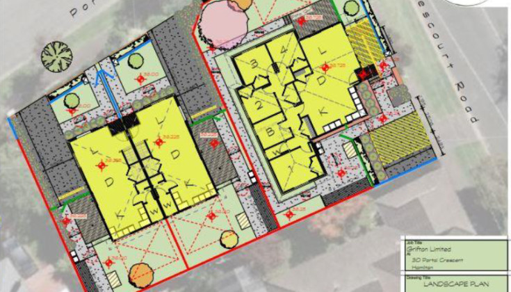 Portal Cres Beerescourt site plan