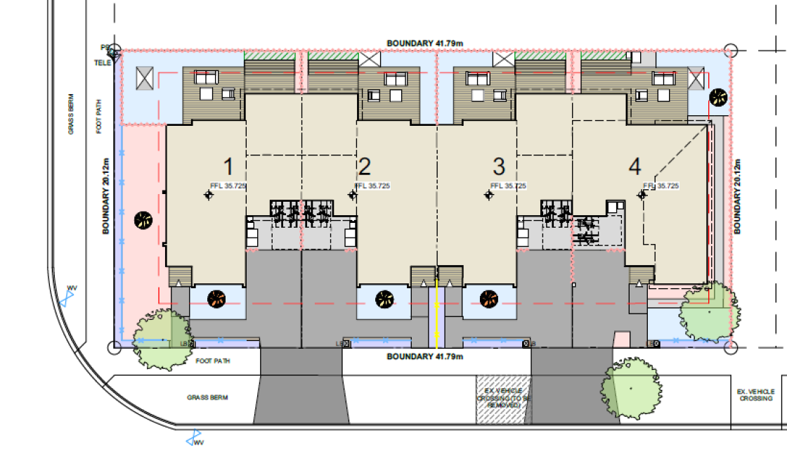 Rimu Street Hamilton site plan