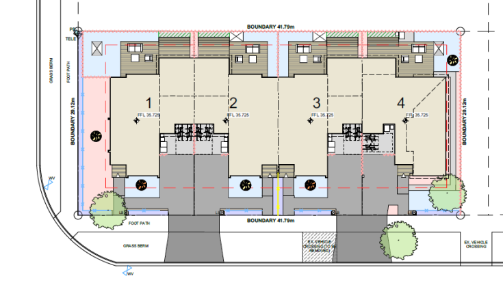 Rimu Street Hamilton site plan