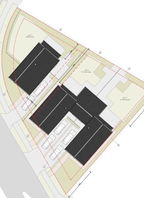 Roy Street Hamilton site plan AR109357