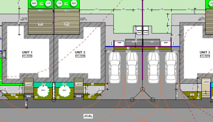 Saxbys Road Hamilton site plan