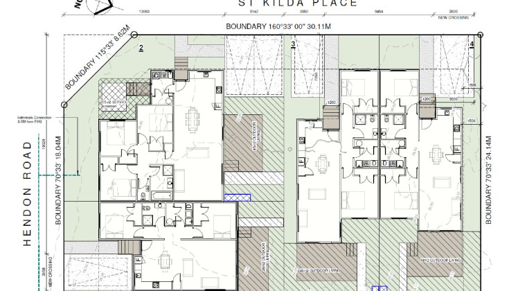 St Kilda Place Hamilton site plan A10102486