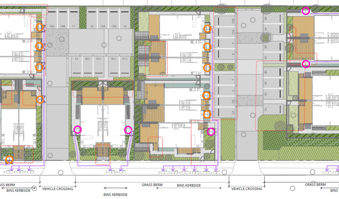 Tennyson Road Hamilton site plan