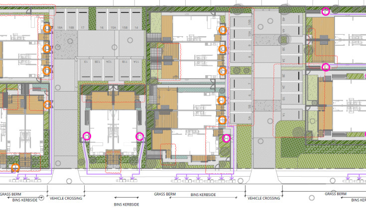 Tennyson Road Hamilton site plan