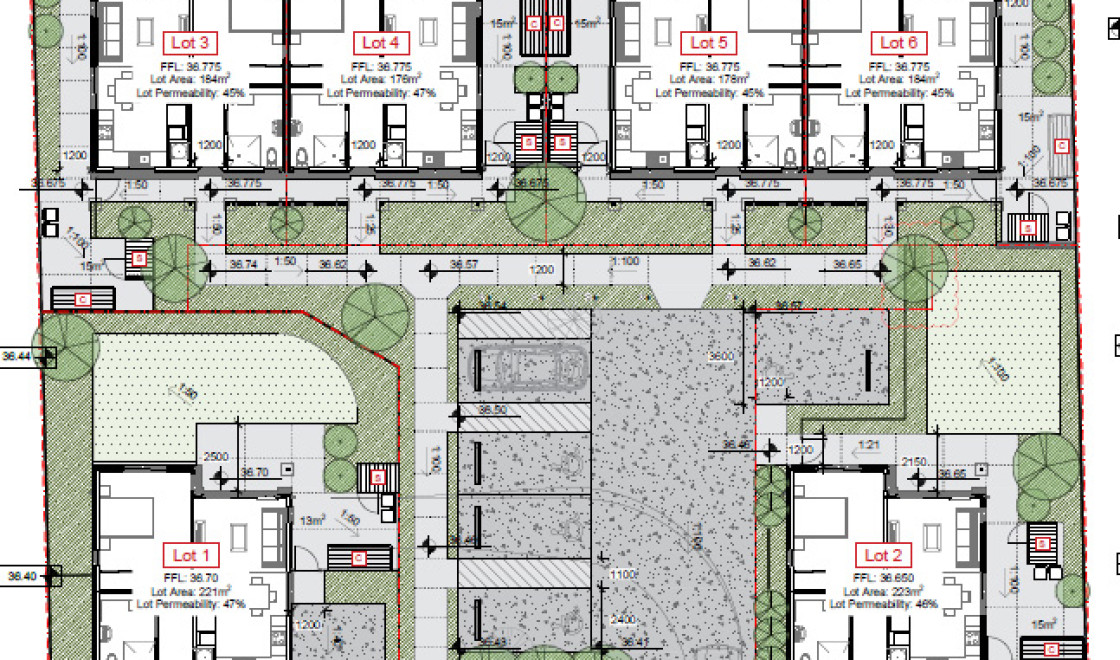 Vernall St Hamilton site plan