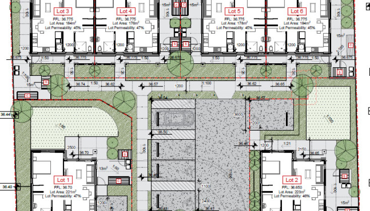 Vernall St Hamilton site plan