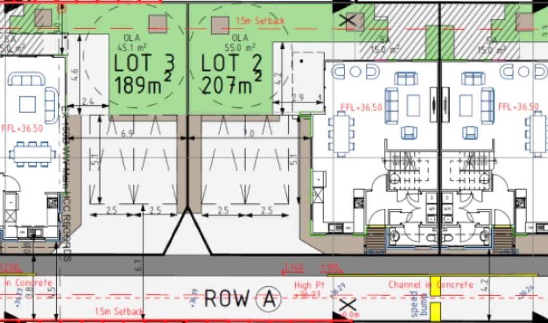 Vernall Street Hamilton site plan AA112001