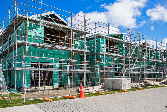 Construction intentions banner